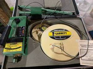 Garrett metal detector...