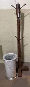 Coat rack and towel warmer...