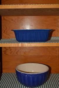 (2) Pottery bowls...