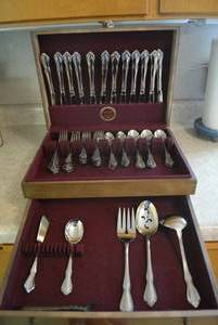 Silverware with box...