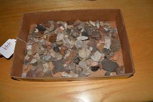 Collection of arrowhead and other v...