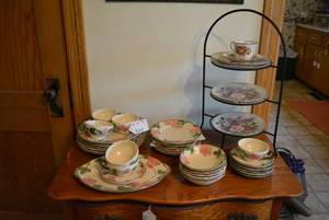 Franciscan desert rose pattern dish...