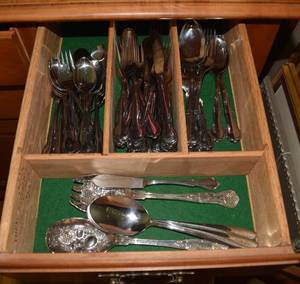 Silverware...