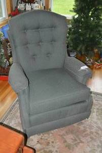 Mastercraft green swivel rocker uph...