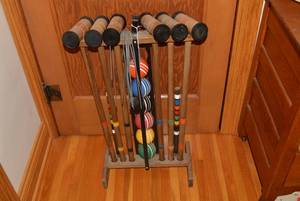 Croquet set...