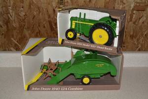 (2) Ertl 116th scale John Deere to...