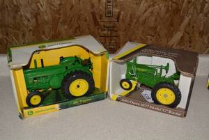 (2) Ertl 116th scale John Deere to...