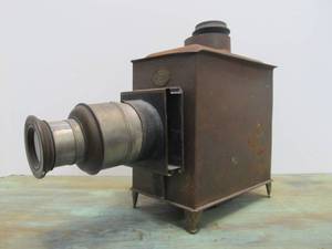 Antique Ernst Plank Standard E.P. Magic Lantern