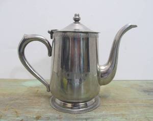 Vintage SANKA&nbsp Advertising Silverplated Coffee Pot