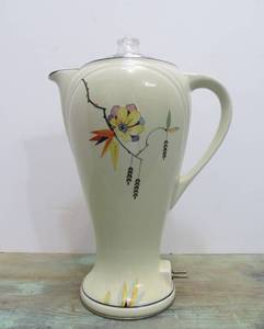 Nice Vintage Ceramic Art Deco Electric Coffee Pot - Forman Bros