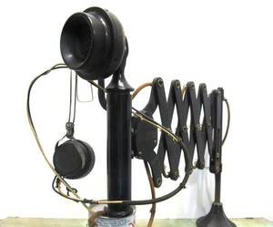 Very Cool Antique 1920s era WESTERN ELECTRIC Scissor Wall Telephone