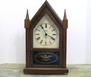 Working ETHAN ALLEN Steeple Mantel Clock