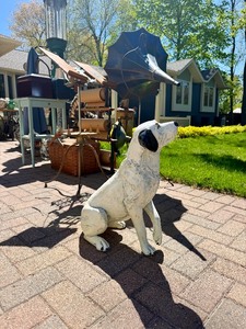 RCA Victor His Masters Voice Advertising Dog Statue