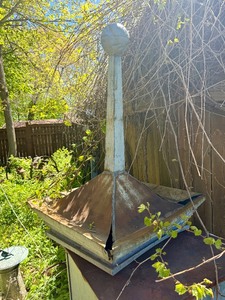 Pair of Antique Architectural Rooftop Finials