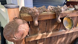 Group of Antique Cast Iron Items