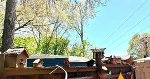 Large Lot of Primitive Vintage Birdhouses