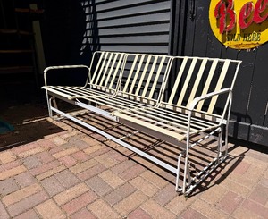 Very Cool Mid Century 3-Seat Glider Rocker&nbsp