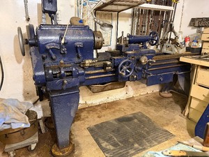 Awesome HUGE Vintage Working Industrial LeBlond Regal Lathe - 19