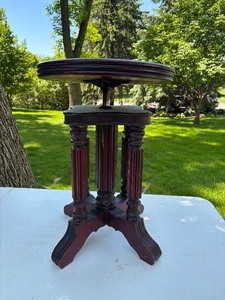 Very Nice Antique Swivel Piano Stool