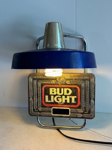 Working Vintage BUD LIGHT Advertising Beer Sign Lamp