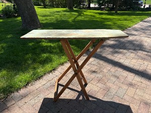 Antique Primitive Folding Wood Ironing Board