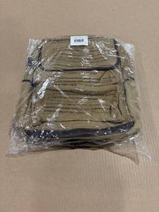 V-PAX West Pony Tan 16  Canvas Laptop Backpack