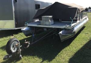1988 Sun Patio 21 Pontoon WTrailer