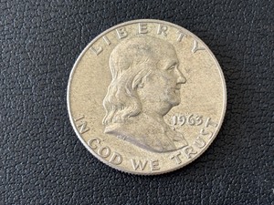 1963-D Franklin Half Dollar
