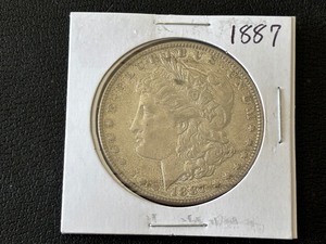 1887 Morgan Dollar