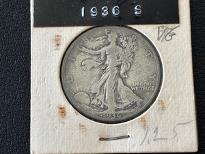 1936-S Walking Liberty Half Dollar