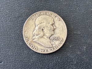 1953-D Franklin Half Dollar