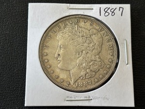 1887 Morgan Dollar