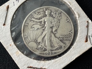 1942 Walking Liberty Half Dollar