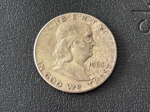 1963 Franklin Half Dollar