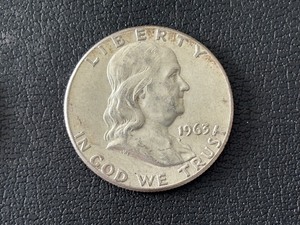 1963 Franklin Half Dollar