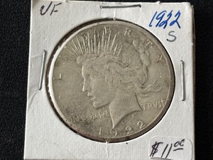 1922-S Peace Dollar