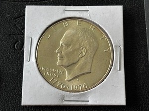 1976-S Eisenhower Bicentennial Silver Dollar