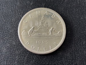 1965 Canada Silver Dollar