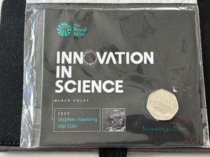 2019 Stephen Hawking 50 Pence