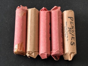 Lincoln Wheat Cent Rolls