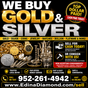 We Buy & Take Consignment on Silver & Gold!