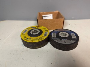 CGW Abrasives 3-in-1 4-12x332 ( 11 Total), CGW Abrasives Quickie Cut 4-12x.045 (13 Total)