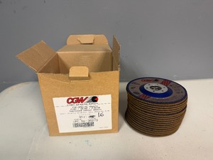 CGW Abrasives Camel Grinding Wheels FGF-Special Wheels Flex-Grind-Finish Depressed Center Wheels 4-12x78 (16 Total)
