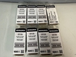 800 Ormadus Single edge Razor Blades