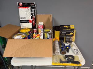 Various Lot of Painting Supplies