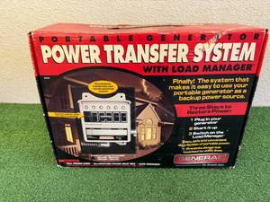 NIB Portable Generator Power Transfer System with Load Manager