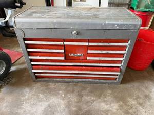 Craftsman Benchtop Toolbox & Contents