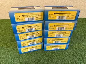 10 1# Boxes 3 10D Galv Casing Nails