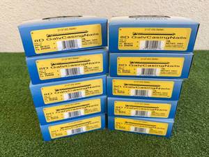 10 1# Boxes 2 12 8D Gal Casing Nails