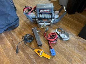 Champion Power Equipment 10,000# Truck Winch Kit
